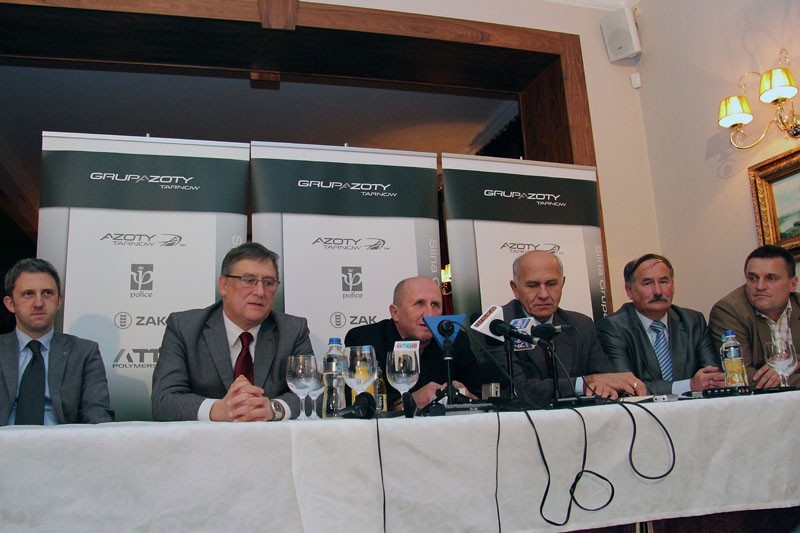 Konferencja prasowa zarządu Unii Tarnów [ZDJĘCIA]