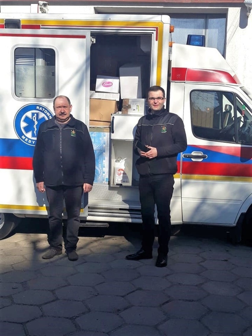 Z Obornik wyruszyła karetka wypełniona darami dla Ukrainy