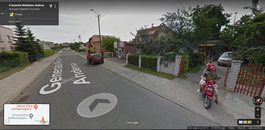 Przyłapani na ulicach Starogardu Gdańskiego! Mieszkańcy uchwyceni przez Google Street View