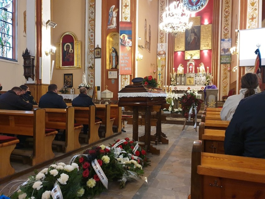 Ostatnie pożegnanie zastępcy komendanta Ireneusza Niedbały. Straż miejska w żałobie