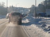 Na drogach, jak na ślizgawkach. Bardzo trudne warunki na trasach na terenie części Lubelszczyzny