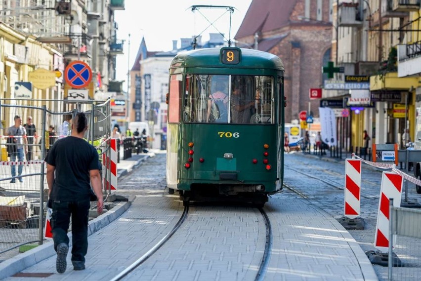 Wielu poznaniaków zaskoczył widok tramwajów kursujących...