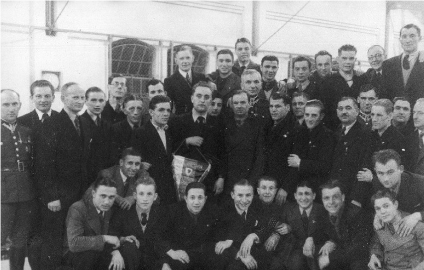 1936 rok - Mecz bokserski Toruń - Bukareszt. : Fotografia...