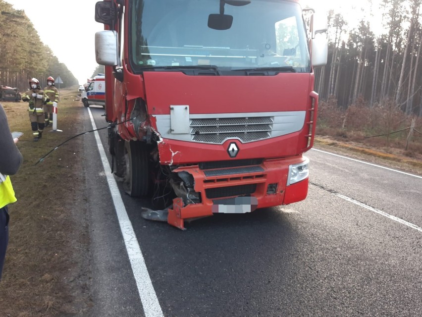 Nad ranem 25 lutego doszło do groźnie wyglądającego wypadku...