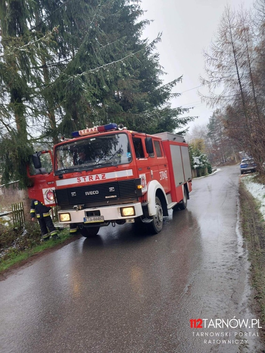 W akcji w Jastrzębi uczestniczyli strażacy, policja,...