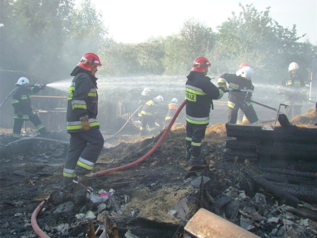 Groźny pożar w Stryszowie