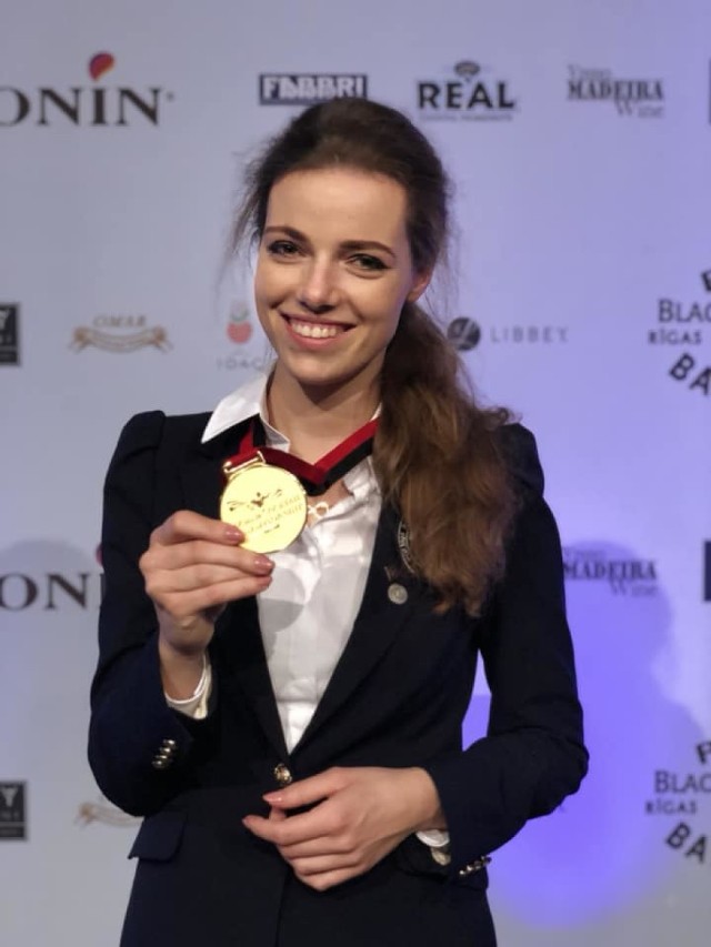 Agnieszka Cieślar, mistrzyni świata barmanów