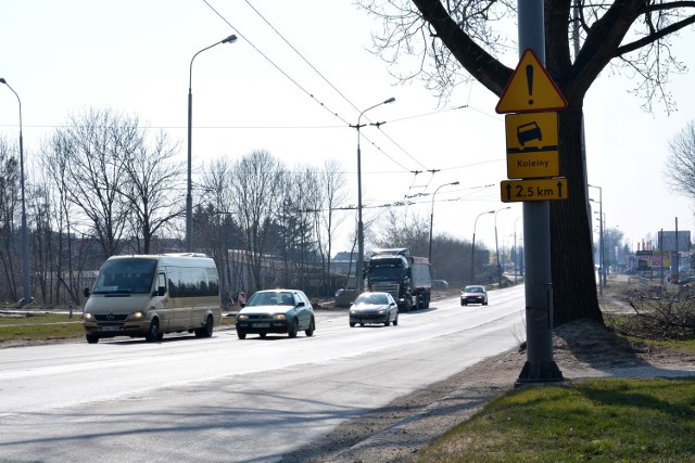 Aleja Kraśnicka. Utrudnienia w ruchu, które zaczną się w środę, potrwają ponad pięć miesięcy