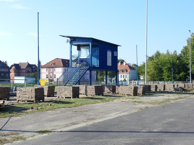 Nowością na stadionie będzie m.in. bieżnia z tartanu.