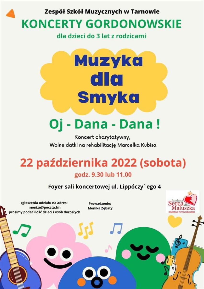 Zespół Szkół Muzycznych w Tarnowie zaprasza najmłodszych...