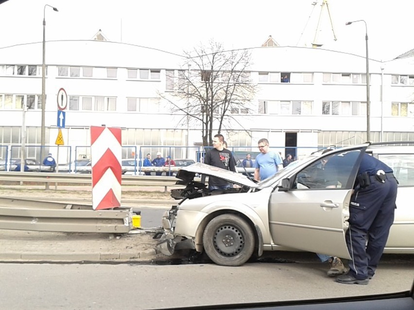 Szczecin: Wypadek na Gdańskiej - Zdjęcia