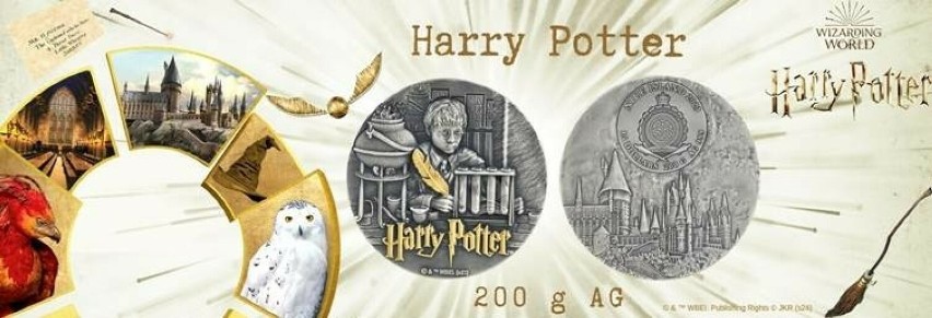 Nowa Moneta Harry Potter i Kamień Filozoficzny w Mennicy...