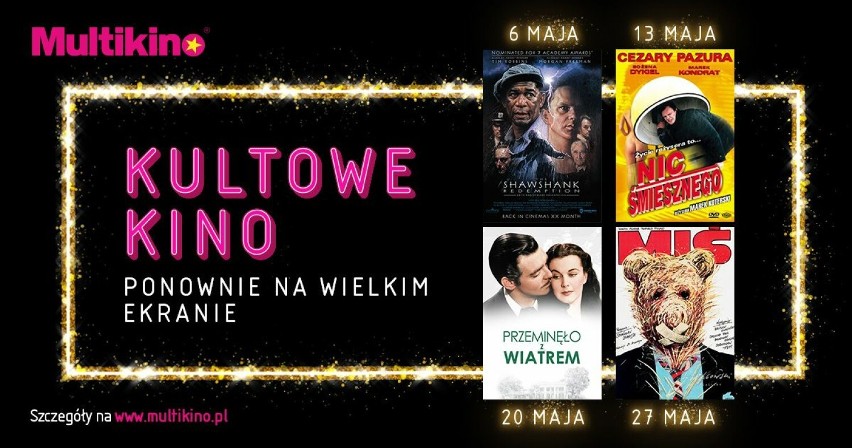  „Kultowe Kino” już w maju w Multikinie!                