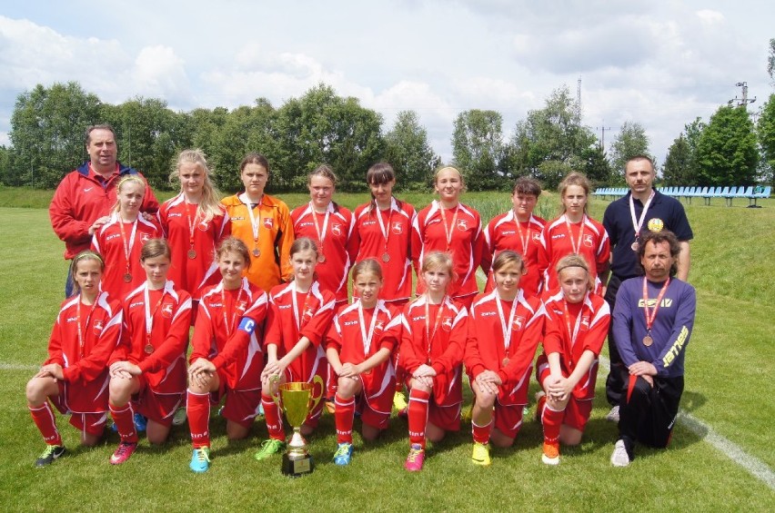 Brązowe medalistki Mistrzostw Polski Młodziczek s.2013/14