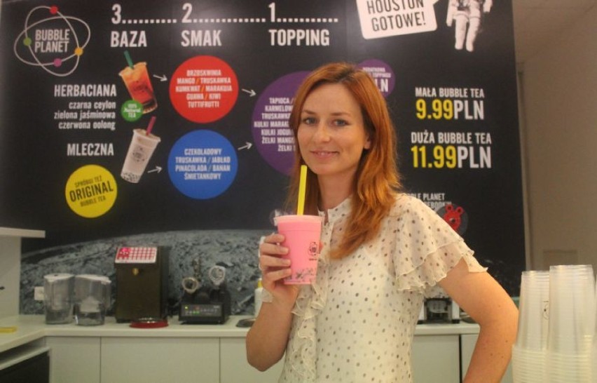 Właśnie otwarto w Poznaniu pierwszy tzw. bubble tea bar, w...