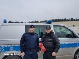 Bytom Odrzański. Policjanci weszli do palącego się domu i uratowali ludzi z pożaru