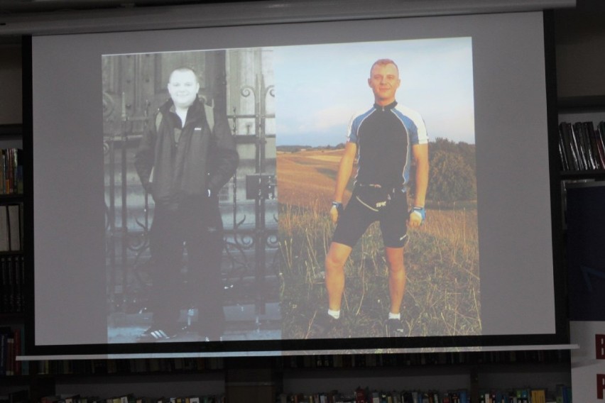 Jak pasja zmienia człowieka, czyli historia charytatywnej wycieczki rowerowej dookoła Polski w bibliotece (zdjęcia)
