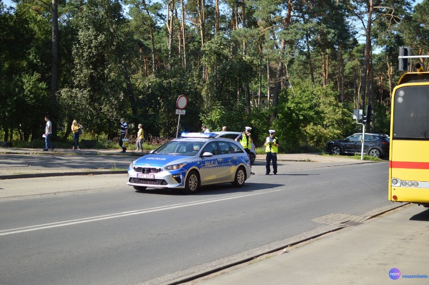 Wypadek na ulicy Wienieckiej we Włocławku