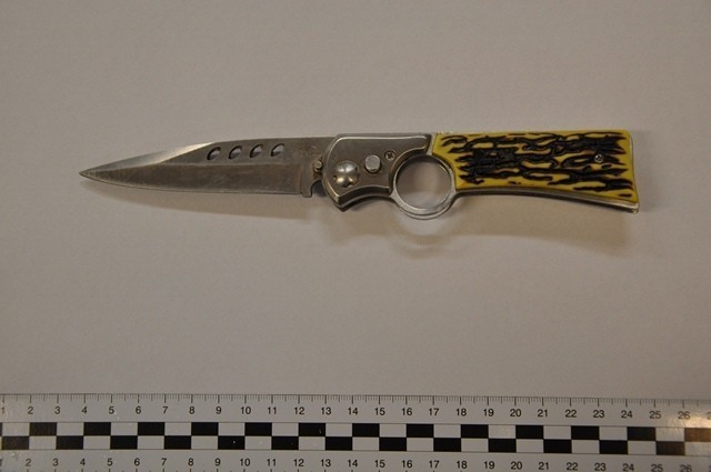 Nożowik z Tomaszowa Lubelskiego zatrzymany przez policjanta po służbie