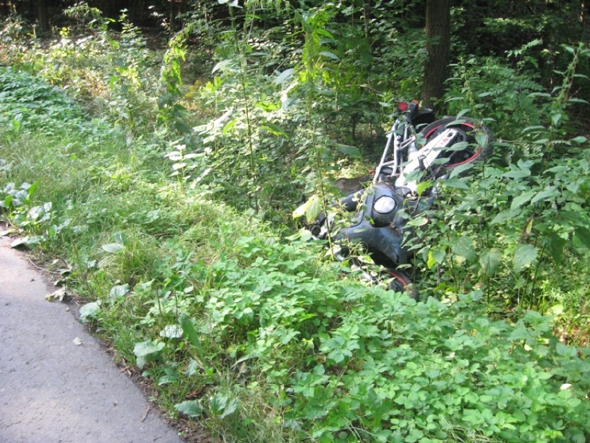 Wypadek w Jarocinie: Nie żyje 24-letni motocyklista