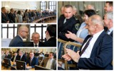 Nowi radni kadencji 2024-2029 Rady Miejskiej w Żywcu na sesji inauguracyjnej