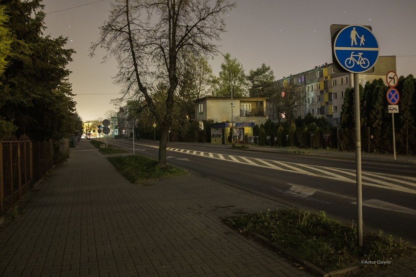 Koronawirus. Tarnów oszczędza na oświetleniu [NOCNE ZDJĘCIA]