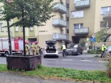 Wypadek w centrum Rybnika, na ulicy Kościuszki. Ranny 16-letni motocyklista, droga już jest odblokowana 