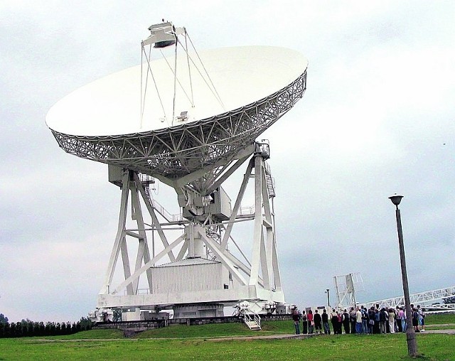 Pomorski radioteleskop ma być większy od prezentowanego na zdjęciu, który mieści się w Piwnicach