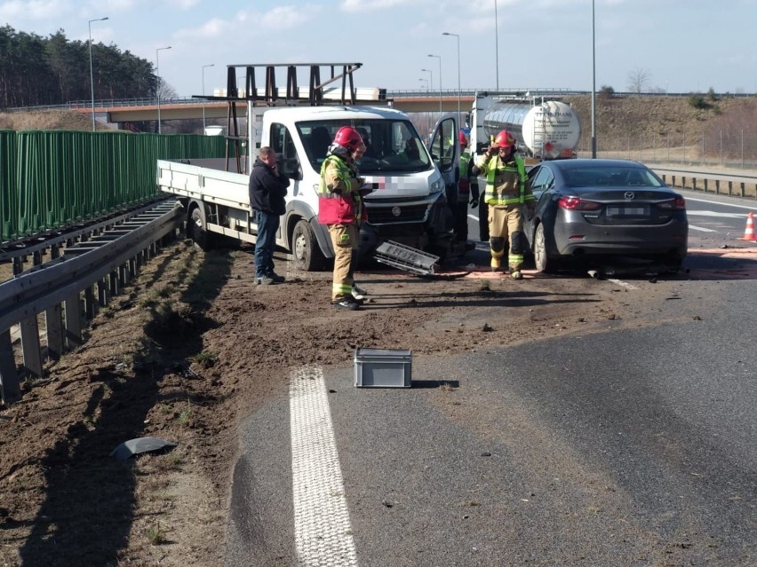 Brzesko. Kolejne zderzenie na autostradzie A4. Duże utrudnienia w ruchu