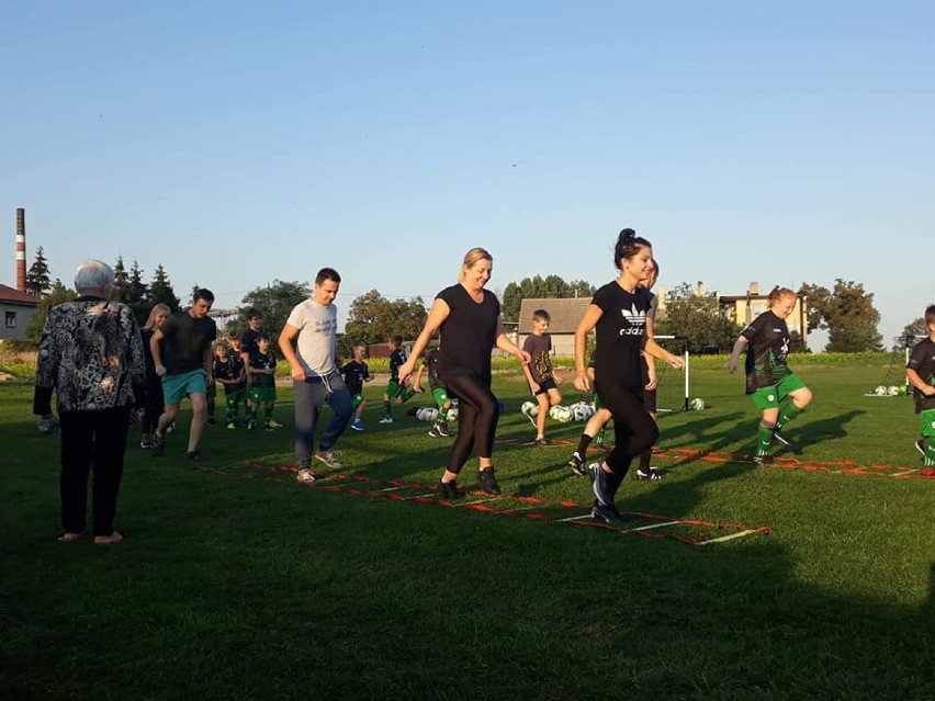 Trening rodzinny LZS-u Kuczków