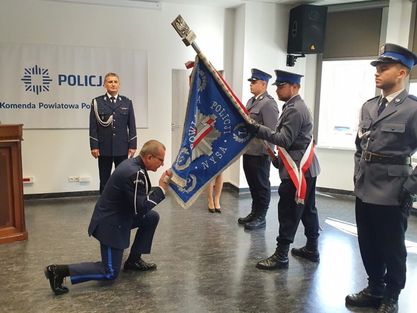 Młodszy inspektor Krzysztof Urban nowym Komendantem Powiatowym Policji w Nysie