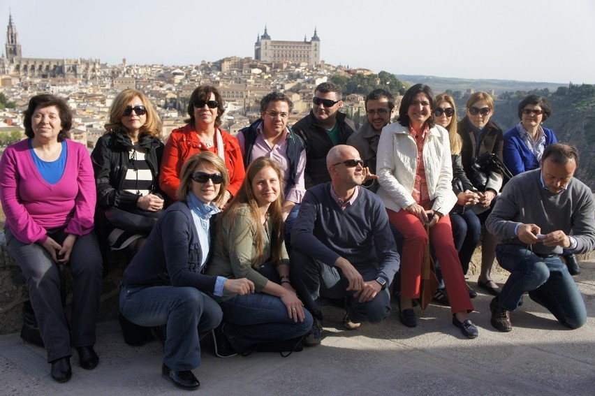 Zwiedzili Madryt w ramach projektu Comenius
