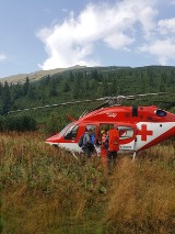 Niżne Tatry Słowackie. Piorun raził czterech turystów [ZDJĘCIA]