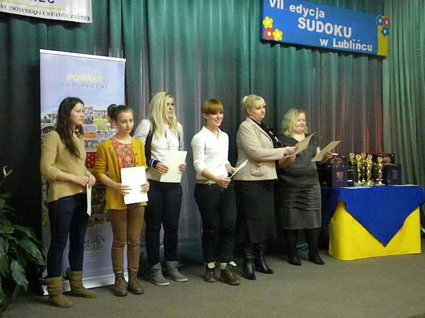 Konkurs Sudoku w CKZiU w Lublińcu