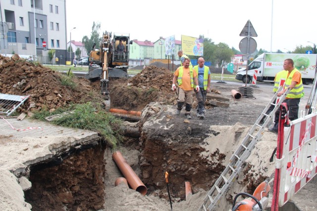 Rondo powstaje u zbiegu ul. Piłsudskiego, Rafała Sznajdera i sierżanta Grzegorz Załogi