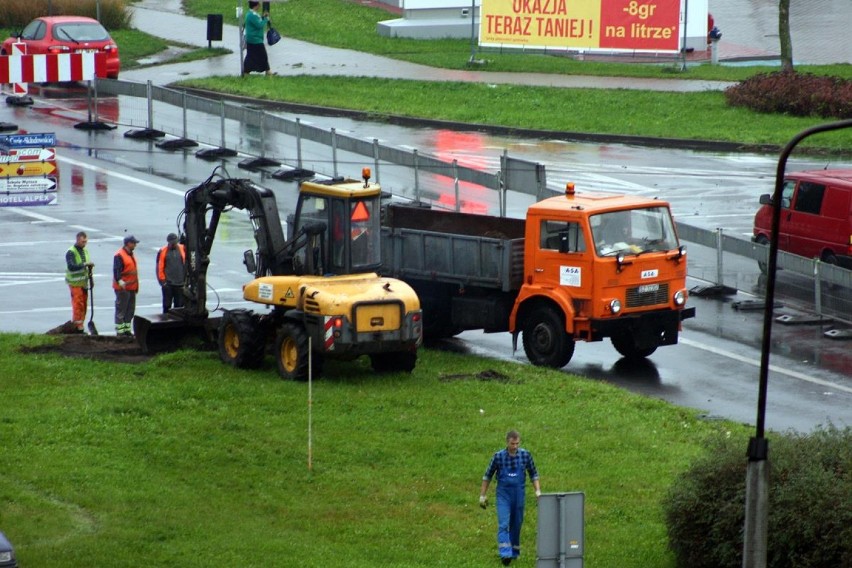 Rondo na Korfantego w Zabrzu. Rozpoczęła się budowa