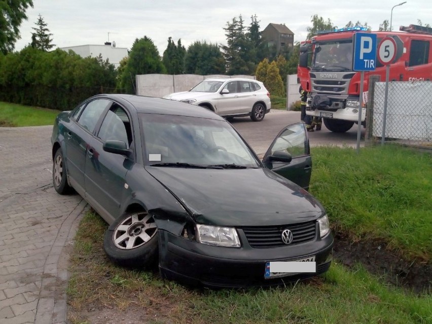 Radziejów. Wypadek na DK nr 62. Zderzenie volkswagena z bmw [zdjęcia]