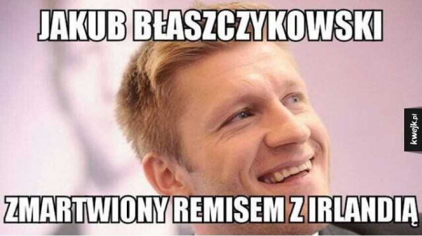 Mecz Polska - Irlandia: Internetowe memy i śmieszne obrazki [MEMY]