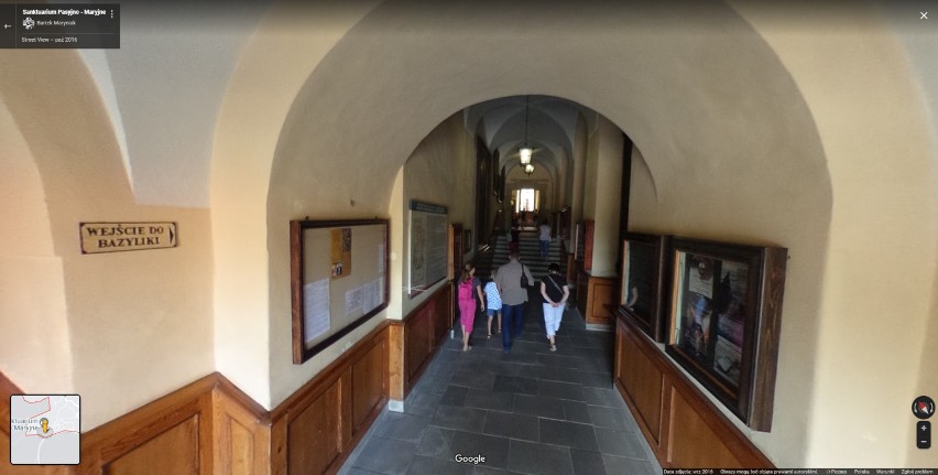 Sanktuarium w Kalwarii Zebrzydowskiej na Google Street View. Zdjęcia nocne i od środka? Musicie to zobaczyć!