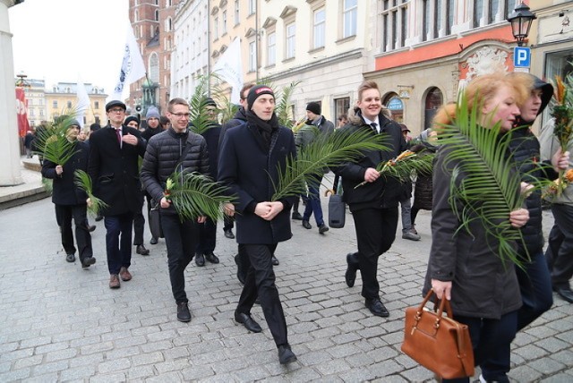 Tegoroczna Niedziela Palmowa, której przewodniczył krakowski metropolita abp, Marek Jędraszewski była wyjątkowa. 

Po raz pierwszy zanim odprawiona została uroczysta msza św. w wawelskiej katedrze wyruszyła spod bazyliki Mariackiej procesja z metropolitą na wzgórze na Wawelu.