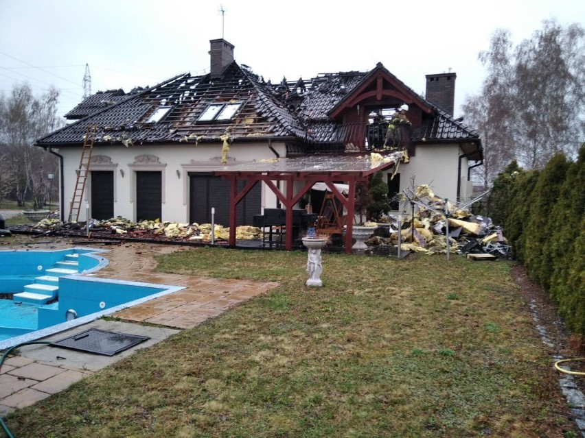 W Gotartowicach, w pożarze domu zginęła kobieta