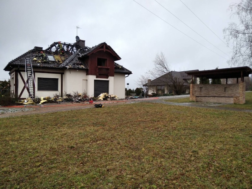 W Gotartowicach, w pożarze domu zginęła kobieta