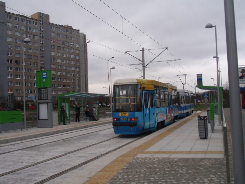 Pierwsze tramwaje na Kozanowie
