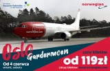 Z Norwegianem z Goleniowa do Oslo. Loty od czerwca