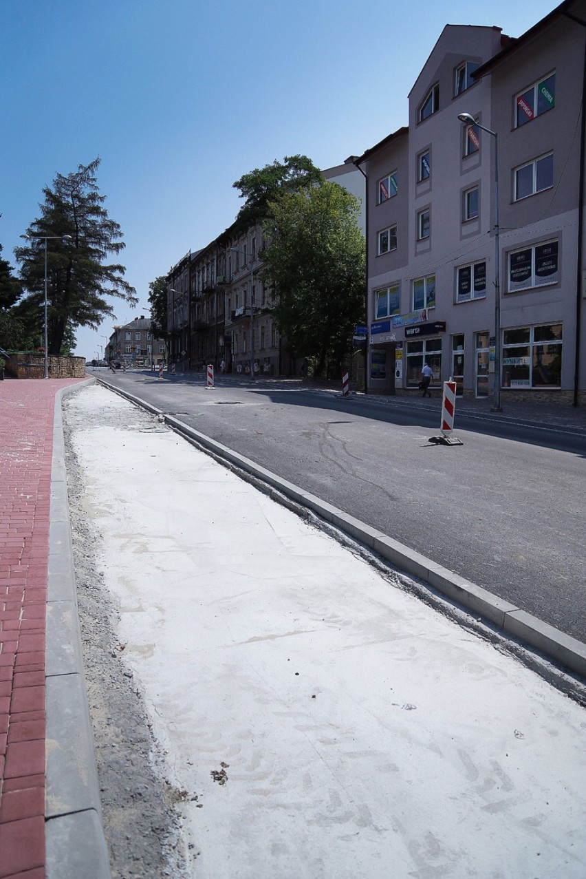 Przypomnijmy, przebudowa jednej z głównych ulic Tarnowa...