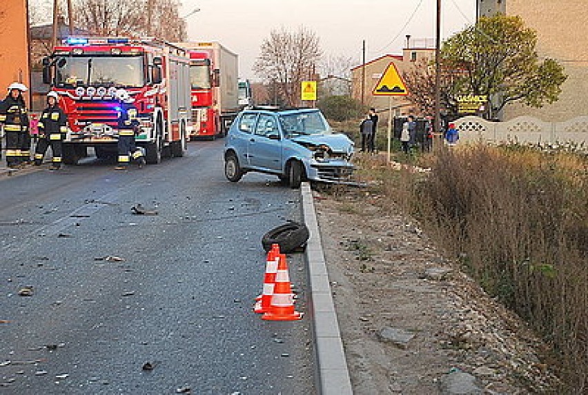 Do wypadku doszło wczoraj (9 listopada 2011) w miejscowości...