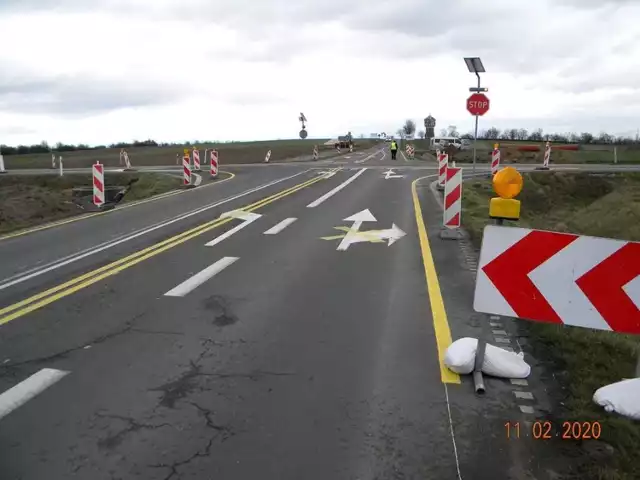 Trwają prace przy budowie ronda na skrzyżowaniu ulicy Niezłomnych z obwodnicą Mogilna. Zobaczcie najnowsze zdjęcia.