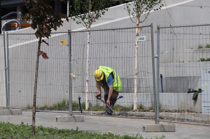 Na terenie Pierwszej Dzielnicy trwają ostatnie prace....