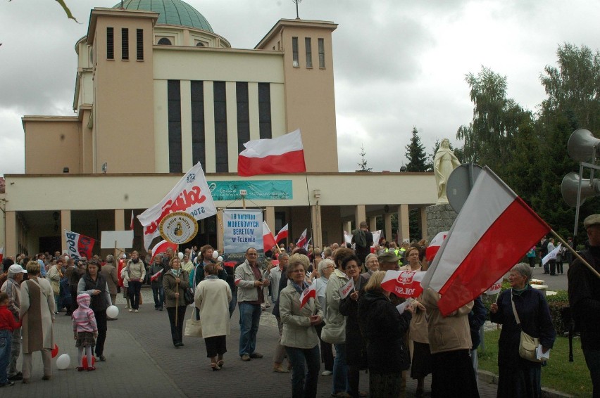 Marsz w obronie wartości chrześcijańskich i wolności mediów katolickich