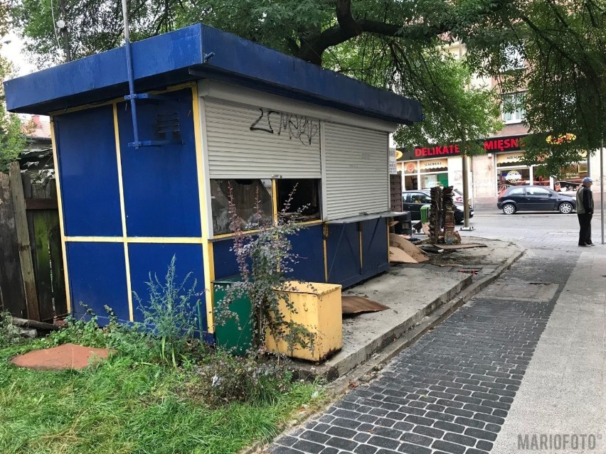 Pożar kiosku w Opolu. Podpalacz chciał zatrzeć ślady włamania? 